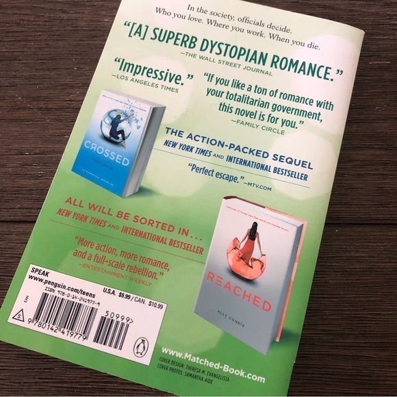 Matched by: Ally Condle paperback book - Picture 4 of 4